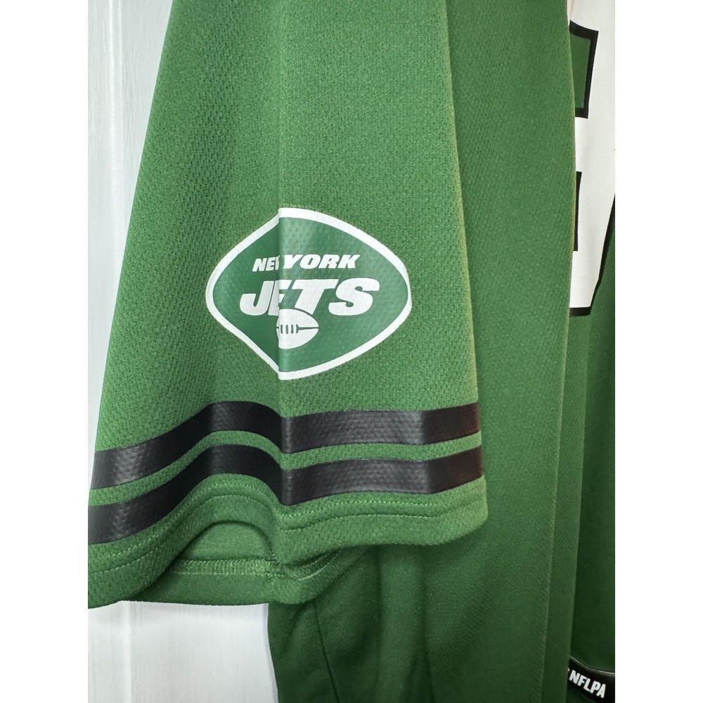 Size XL Aaron Rodgers #8 New York Jets Nike Game on-Field Jersey Green - Picture 5 of 7